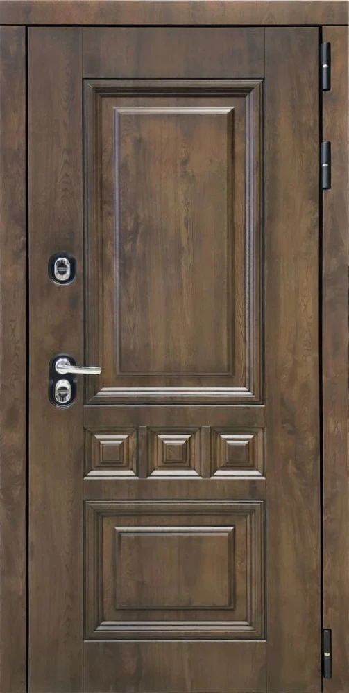 Входная дверь ДвериПРО Аура ФЛ-256 (10мм, Бетон снежный) DPRO225841 внешняя сторона